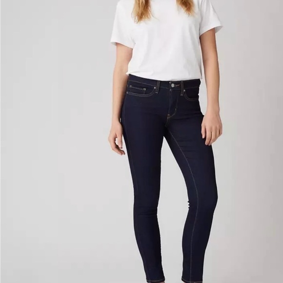 Levi's Women's 311 Shaping Skinny Jeans Size 26 Dark wash - Picture 11 of 11